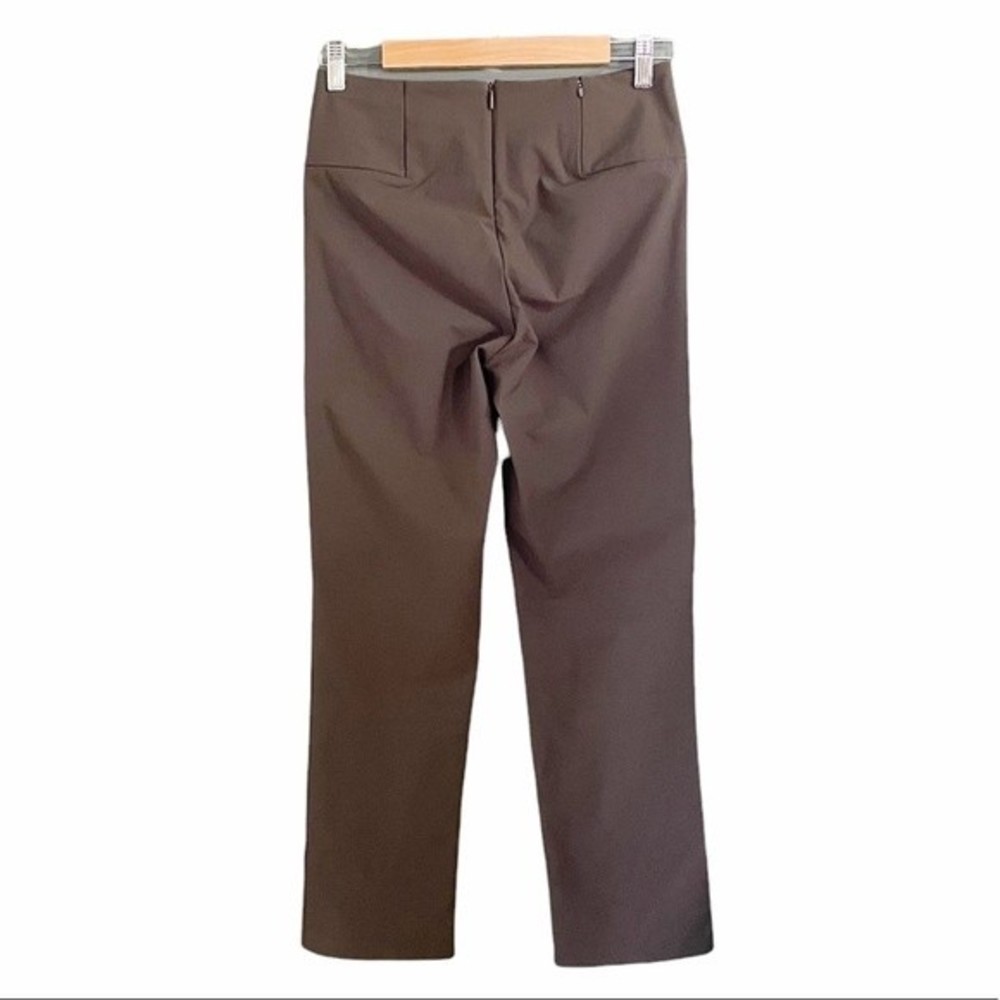 Athleta Wander Straight Front Split Hem Pants Mus… - image 2